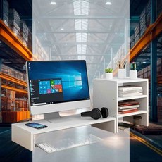 모니터 받침대 와이드모니터받침대 tv받침대 컴퓨터받침대 책상모니터받침대 사무실모니터받침대 선반