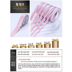 리폼 단색 접착식 문틀 띠시트지 인테리어 띠벽지, 펄핑크