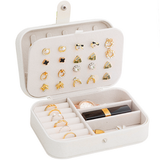 라모네트 여행용 생활방수 악세사리 보관함, 1개, 화이트