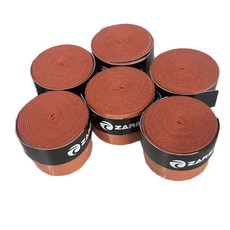 6Pcs 레트로 브라운 미끄럼 방지 오버 그립 테니스 테이프 스웨트 밴드 액세서리 배드민턴 랩 핸들, 03 6pcs brown, 1개