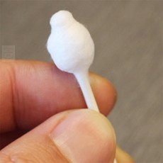 구니스토어 강아지 면봉 60p 귀지면봉 눈물자국 귀청소용품