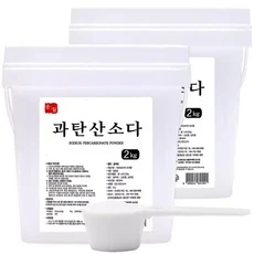 순담 과탄산소다 2kg 2개 총 4kg 스푼 산소계표백제 세정제 세제