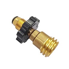 BesNPT 황동 프로판 탱크 어댑터 범용 핏 어댑터는 POL을 QCC1로 변환, BesNPT 황동 프로판 탱크 어댑터, 범용 핏 어댑터