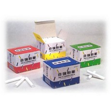 自強牌雪白粉筆 80支裝, 1個