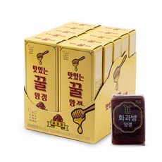 [화과방] 맛있는 꿀통팥 양갱, 20개, 40g