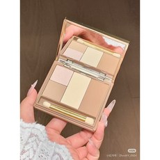 OUTOFOFFICE修容盤 OOO修容盤 修容多用綜合盤啞光高光陰影易上手 綜合盤 多用盤 修容盤 修容, 1個