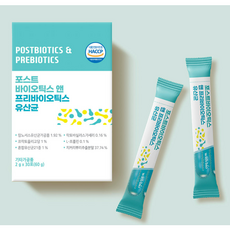 위드바이오 포스트 바이오틱스 프리바이오틱스 유산균 30p, 60g, 1박스