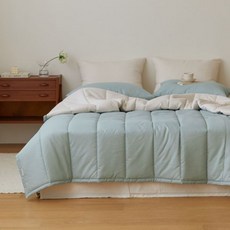 마틸라 먼지없이 부드러운 스테이 봄 간절기 차렵이불 이불패드세트 SS