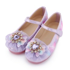 MELINI LED 여아구두 나나메이-파스텔라일락