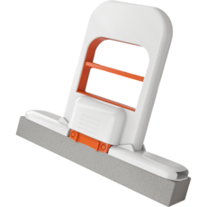 위시플러스 접이식 미니행주 창문 물기제거 키트 스펀지 클리너 1set, 화이트, 1세트