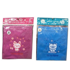 1개 방수앞치마세트 토시 앞치마 미술앞치마 프리웨이 두건 분홍 소형, 본상품