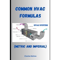 (영문도서) Common HVAC Formulas Paperback, Independently Published, English, 9798883710628