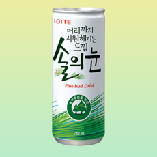 롯데칠성 솔의눈, 240ml, 12개