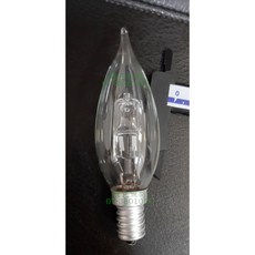 綠色照明 鹵素燈泡 拉尾型 E14 C32, 1個, 拉尾清燈泡110V18W E14 C32