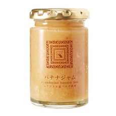 키노쿠니야 에콰도르산 바나나 잼 스프레드 140g, 1개