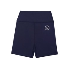 스포티앤리치 로고 프린트 사이클링 쇼츠