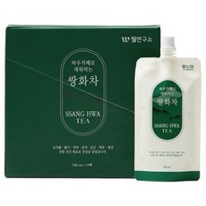 웰연구소 파우치째로 데워먹는 쌍화차, 10개입, 100ml, 1박스