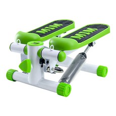 가정용 미니 스텝퍼 운동 슬리밍 피트니스 장비 슬리밍 허리 조깅 다기능 풋 페달 피트니스 장비, 녹색