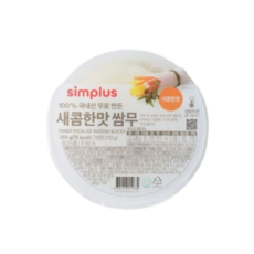 simplus 새콤한맛쌈무, 2개, 350g