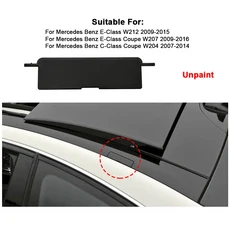 메르세데스 벤츠 C E 클래스 W204 W212 W207 루프 레일 몰딩 트림 루프 수화물 랙 커버 플레이트 212690288, 01 Unpaint