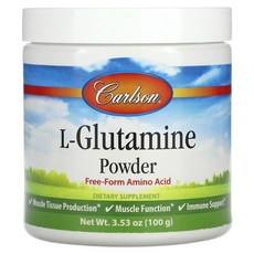 칼슨 L-글루타민 분말 100g (3.53oz) 1개