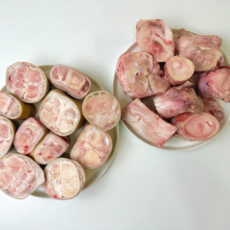 한우 우족2kg+사골2kg+잡뼈2kg 총 6키로 전 구성 한우만 담았습니다., 1개, 6kg