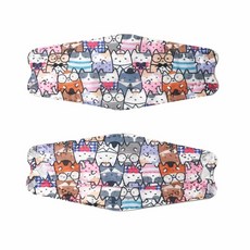 穎舖 台灣現貨免運 兒童口罩 兒童立體口罩 KF94 韓版 幼童口罩 kn94魚口 兒童3D立體口罩 四層熔噴布動物汽車, F94貓咪0-3歲(10片裝), 1個