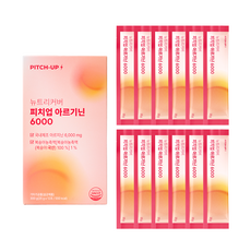 피치업 국내산 L아르기닌 6000 프리미엄 단백질 에너지 젤리 스틱, 2박스, 300g