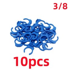 OD 튜브 RO 푸시핏 BSP 파이프 수족관 커넥터 역삼투 암나사 피팅, Pipe to Female, Blue Clip 3I8 10Pcs