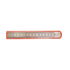MC 스틸직자 15cm / 쇠자 / 스테인레스 스틸, 1색, 1개
