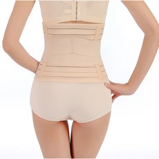 VenusQueen 加強版護腰收腹帶 膚色/黑色 記憶軟骨支撐 建議腰圍35吋內