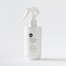 BAS 바스 과일 야채 세정제 스프레이형 프리미엄 채소 잔류농약제거 뿌리는 액상 전용 세척제 300ml