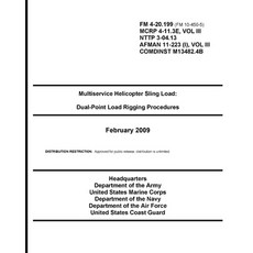 FM 4-20.199 Multiservice Helicopter Sling Load: Dual-Point Load Rigging Procedures Paperback, Independently Published, English, 9798741090497