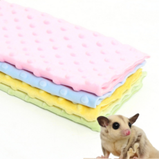 슈가글라이더 피그미다람쥐 이불 극세사 엠보 이불 블랭킷, 1개, 옐로우 엠보 이불