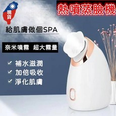 奈米噴霧蒸臉機 臉部SPA 加濕器 熱噴蒸臉儀 補水保濕, 詳見包裝