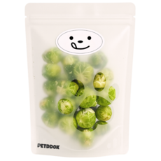 펫똑 강아지 고양이 동결건조 간식 강아지 고양이 영양, 1개, 40g, 방울양배추