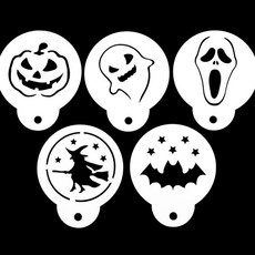 스텐실B-31 (80mm) 할로윈5종세트, 1개, 1