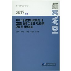 지속가능발전목표(SDGs)내 성평등 관련 지표의 국내이행 현황 및 정책과제(2017), 한국여성정책연구원, 장흔하,문유경,조혜승,김정수,김지현 공저