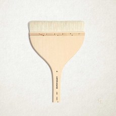 화홍 백붓 100 9호 150mm 평붓 배경붓 미술용품 1개입
