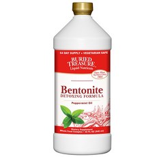 베리드트레져 벤토나잇 디톡싱 포뮬러 페퍼민트 오일, 1개, 946ml