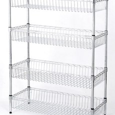 이동식 업소용 식기건조대 핀랙 물빠짐 핀렉 훅, AV. 70x35x180cm 6단 바퀴포함