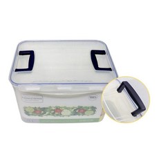 15L 김치통 투명밀폐용기 밀폐 반찬통 사각밀폐용기 plu+721Kk