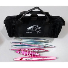 Jignesis 鐵板易洗收納袋 Jigspouch 鐵板 路亞 釣魚配件, 1個, S