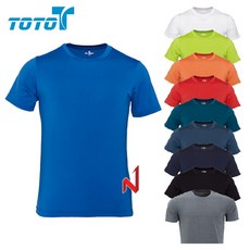 토토 반팔티 쿨론 고급 스판 TM-1405 10색상 공용