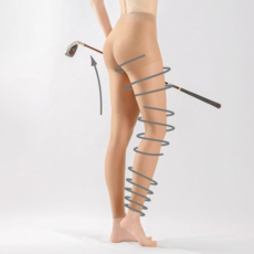 유유골프 UV차단 압박 골프스타킹 9부, 스킨 2+커피 1, 1개