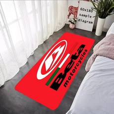 타일형 시공매트 이발소 간판 바닥 매트 그래픽 프린트 플란넬 도어 욕실 주방 입구 카펫 홈 데코, 03 40X120cm, 10 z5, 1개