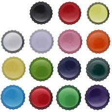 75개 맥주 병뚜껑 - 산소 흡수 크라운 15가지 다양한 색상 홈브루잉용, 75개 맥주 병뚜껑 - 산소 흡수 크라운 15가지 다양