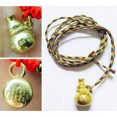 衣飾達精品 泰國龍波本吸金葫蘆 招財吊飾 祈福小物, 1個