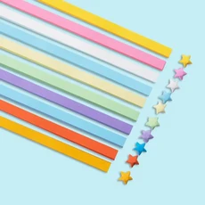 종이 예술 공예용 접기 별 스트립 DIY 행운의 540 장, 01 19