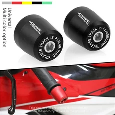 CBR500R CBR1000RR CBR600RR CBR250RR 오토바이 핸들 바 엔드 핸들바 그립 엔드 캡 플러그 슬라이더 카운터웨이트 커버, Black-CBR1000RR